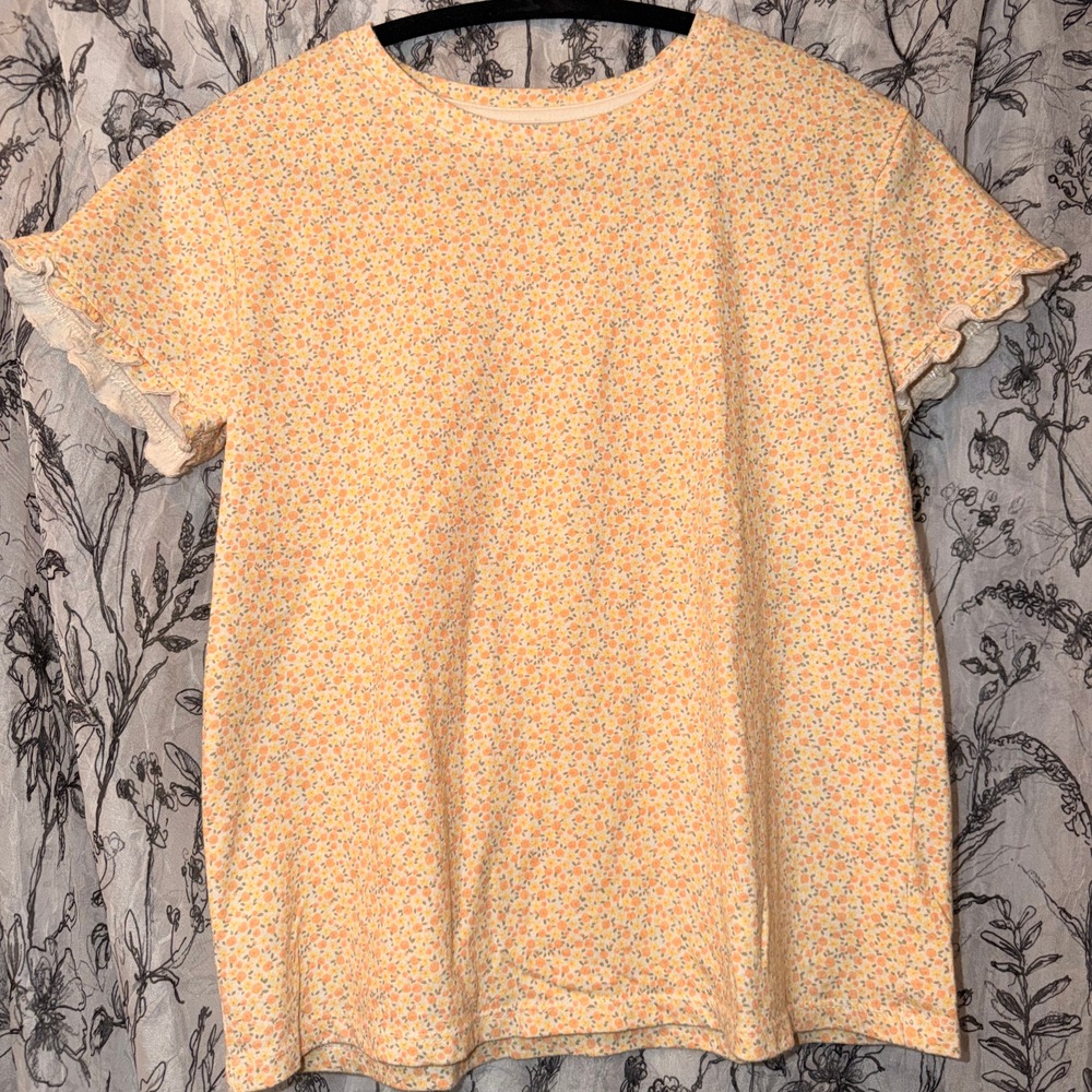Cat & Jack Girls Floral Top